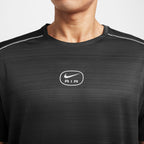 T-shirt Nike Running Air  - Gris/Orange