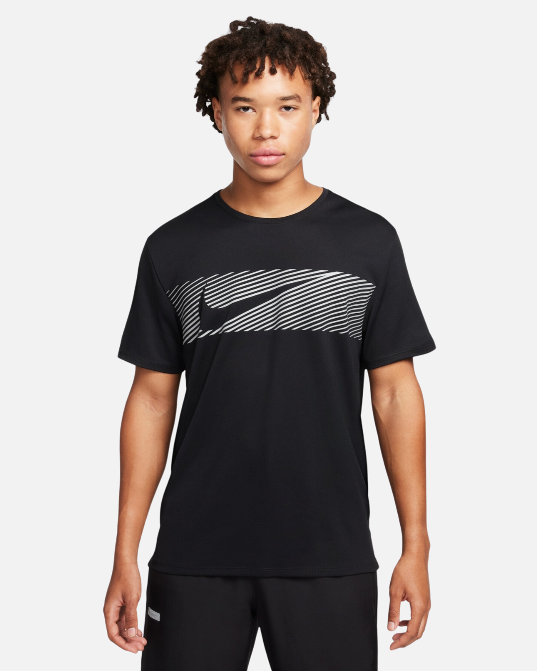 T-shirt Nike Running Challenger Flash - Noir