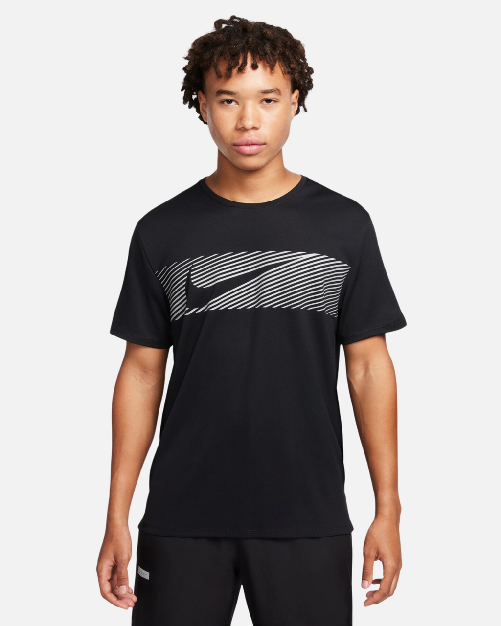 T-shirt Nike Running Challenger Flash - Noir