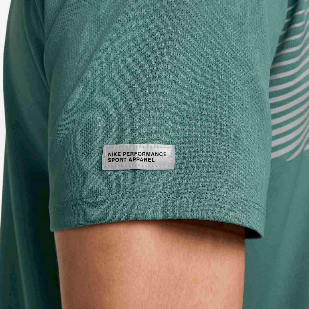 T-shirt Nike Running Challenger Flash - Vert