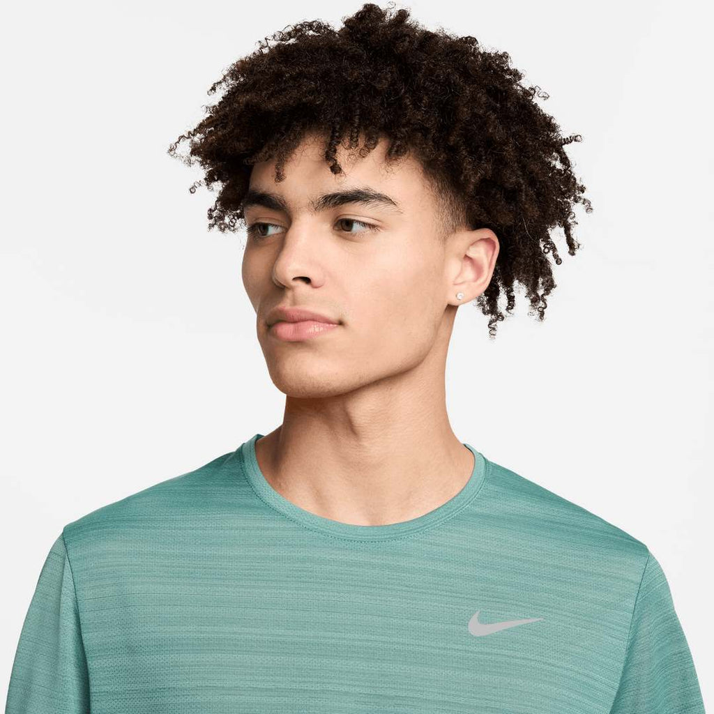 T-Shirt Nike Running Dri-FIT  Miler - Vert