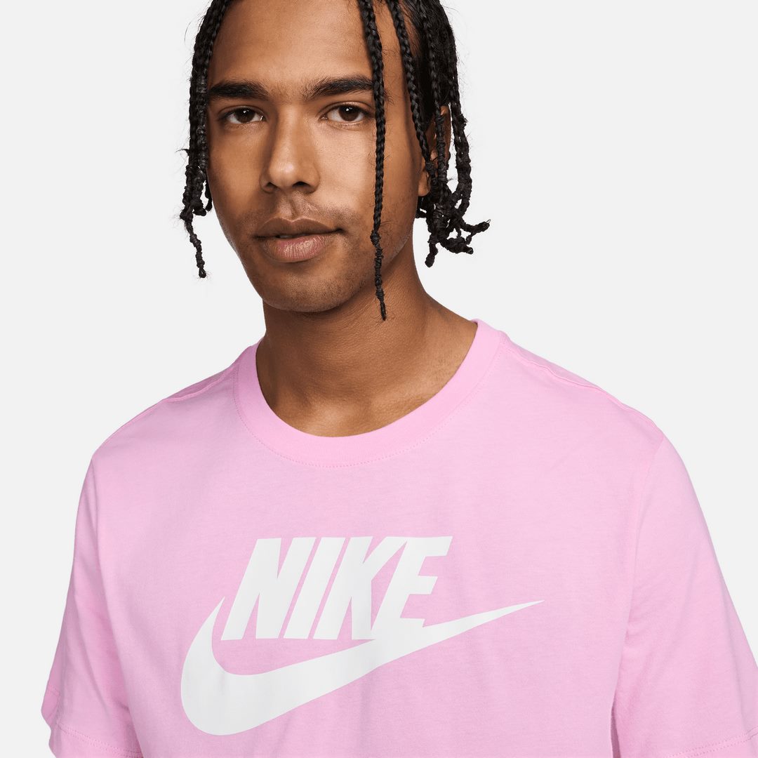 T-shirt Nike Futura Icon - Rose/Blanc