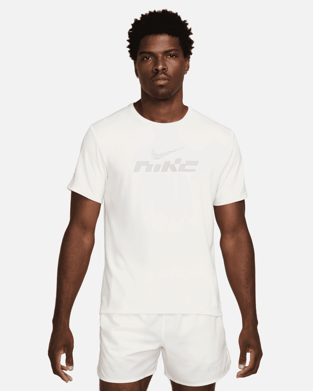 T-shirt Nike Running Miler - Blanc