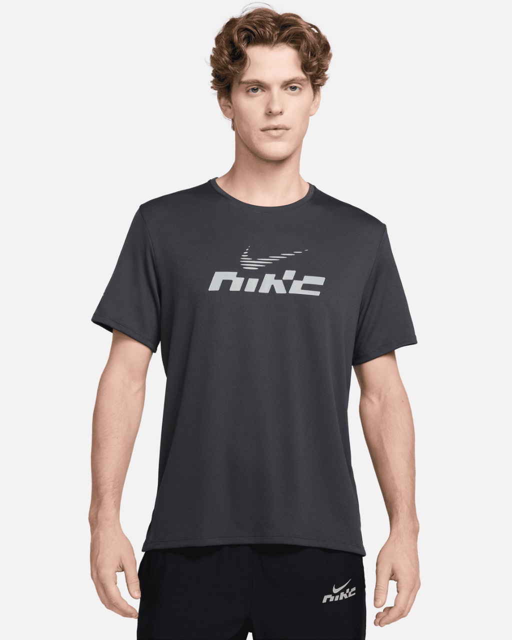 T-shirt Nike Running Miler 2 - Gris