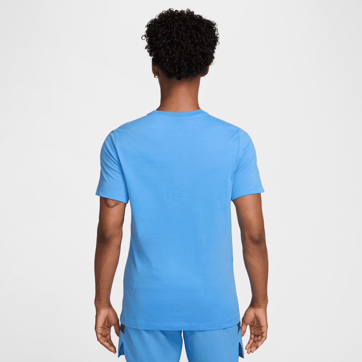 T-shirt Nike Running Trail - Bleu/Vert