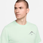 T-shirt Nike Running Trail - Vert