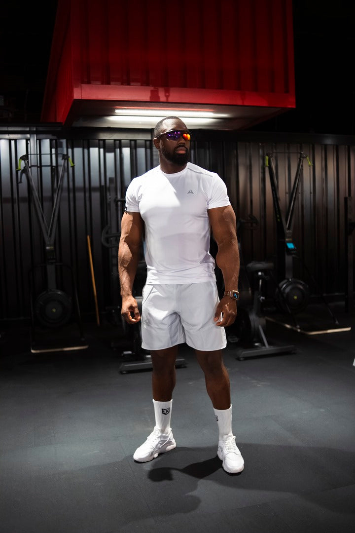 T-shirt Scampia First - Blanc/Gris