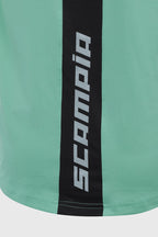 T-shirt Scampia First - Menthe/Noir