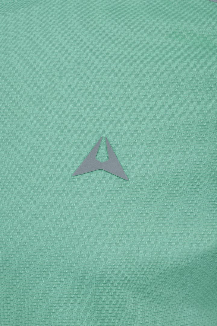 T-shirt Scampia First - Menthe/Noir