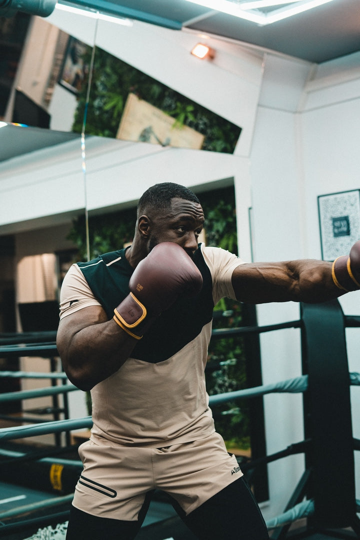 T-shirt Scampia Scalare - Beige/Noir