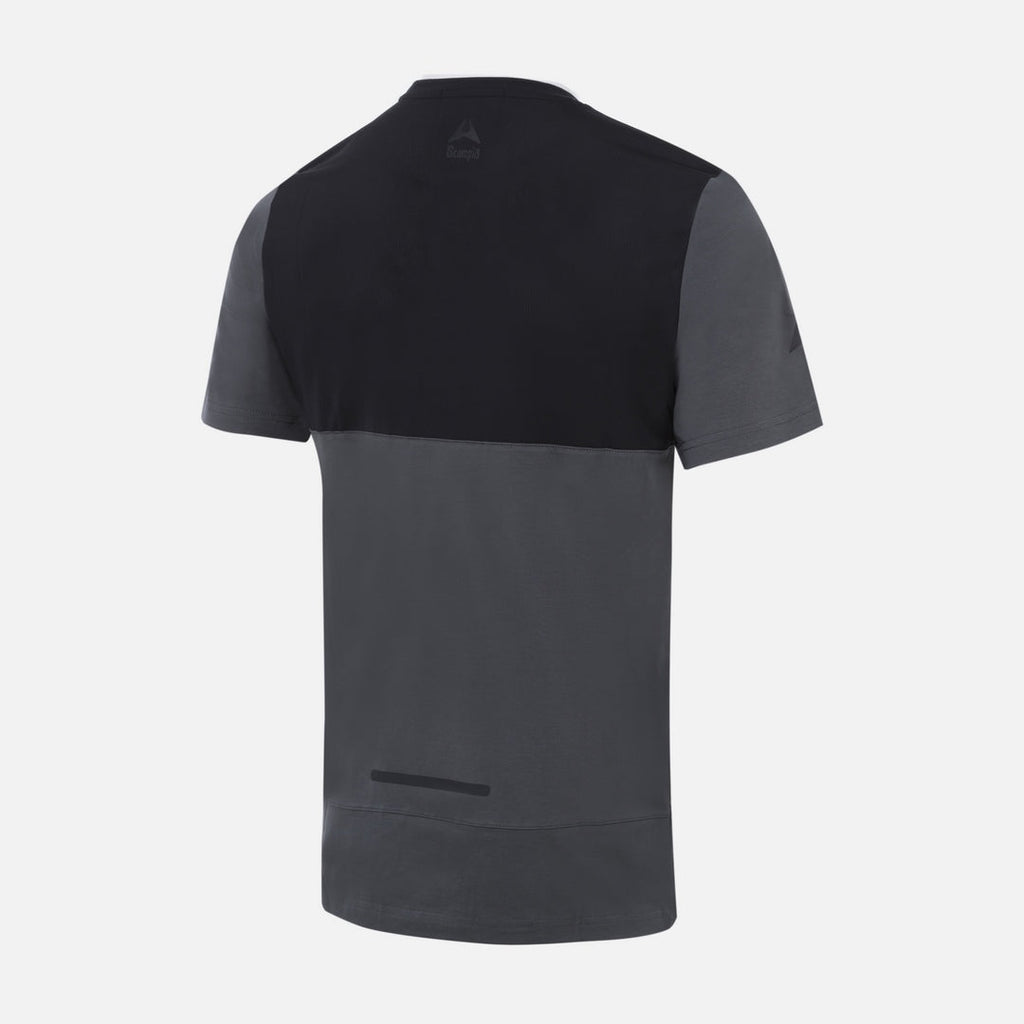 T-shirt Scampia Scalare - Gris/Noir
