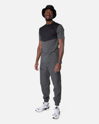 T-shirt Scampia Scalare - Gris/Noir