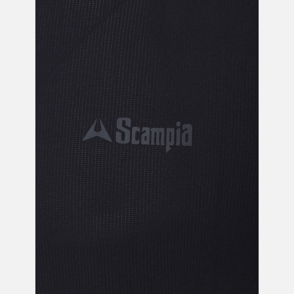 T-shirt Scampia Scalare - Menthe/Noir
