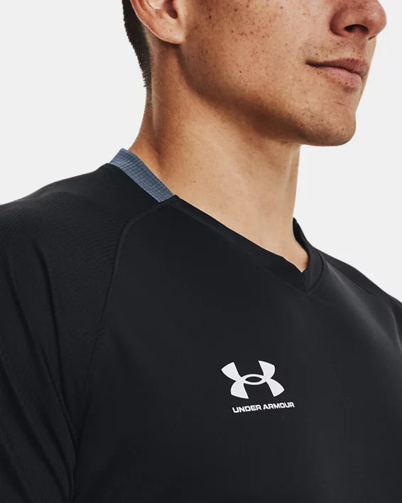 T-shirt Under Armour Accelerate - Noir/Blanc