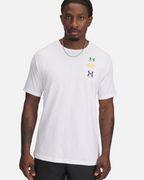 T-shirt Under Armour Evol Logo - Blanc