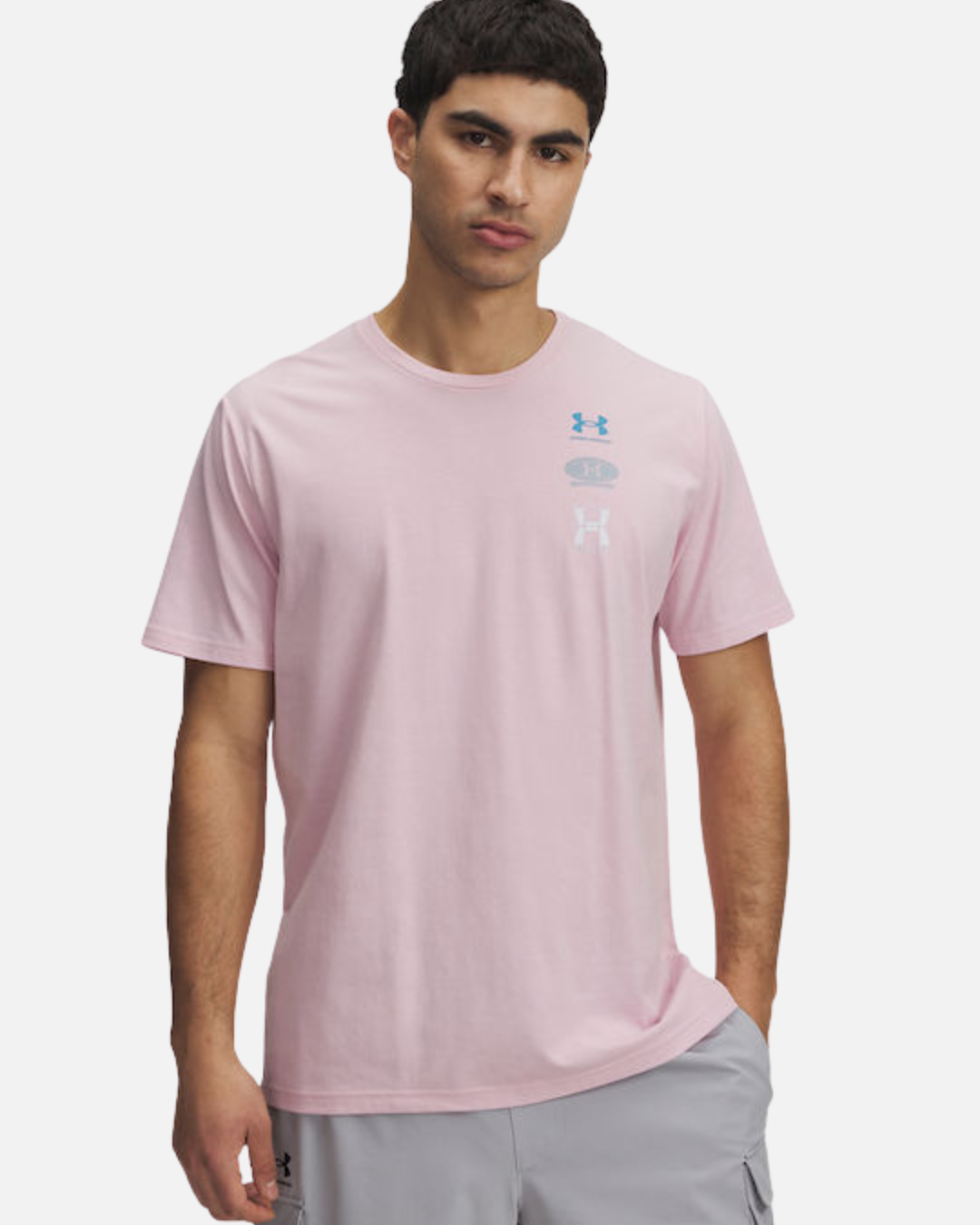 T-shirt Under Armour Evol Logo - Rose