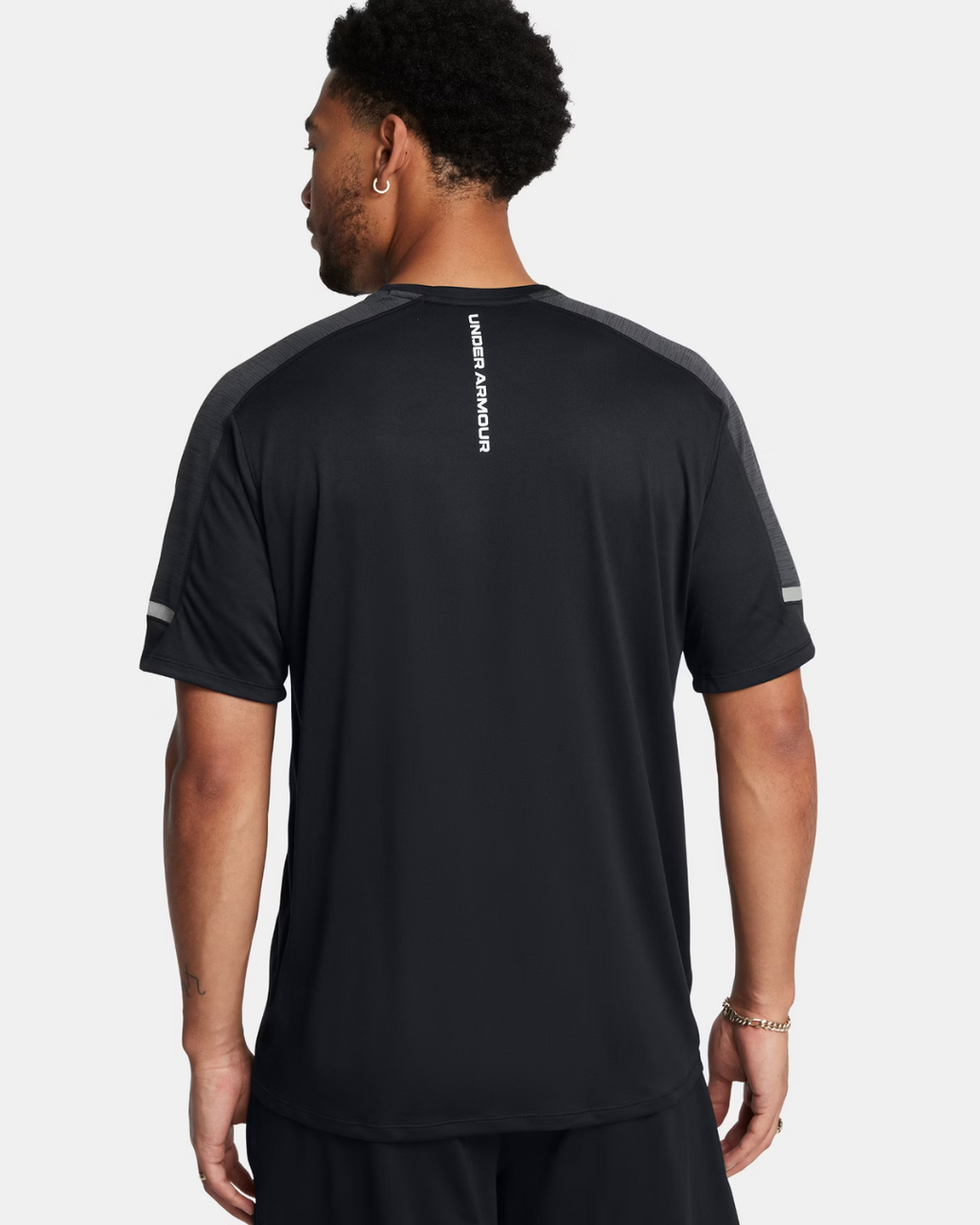 T-shirt Under Armour Running Tech Utility - Noir
