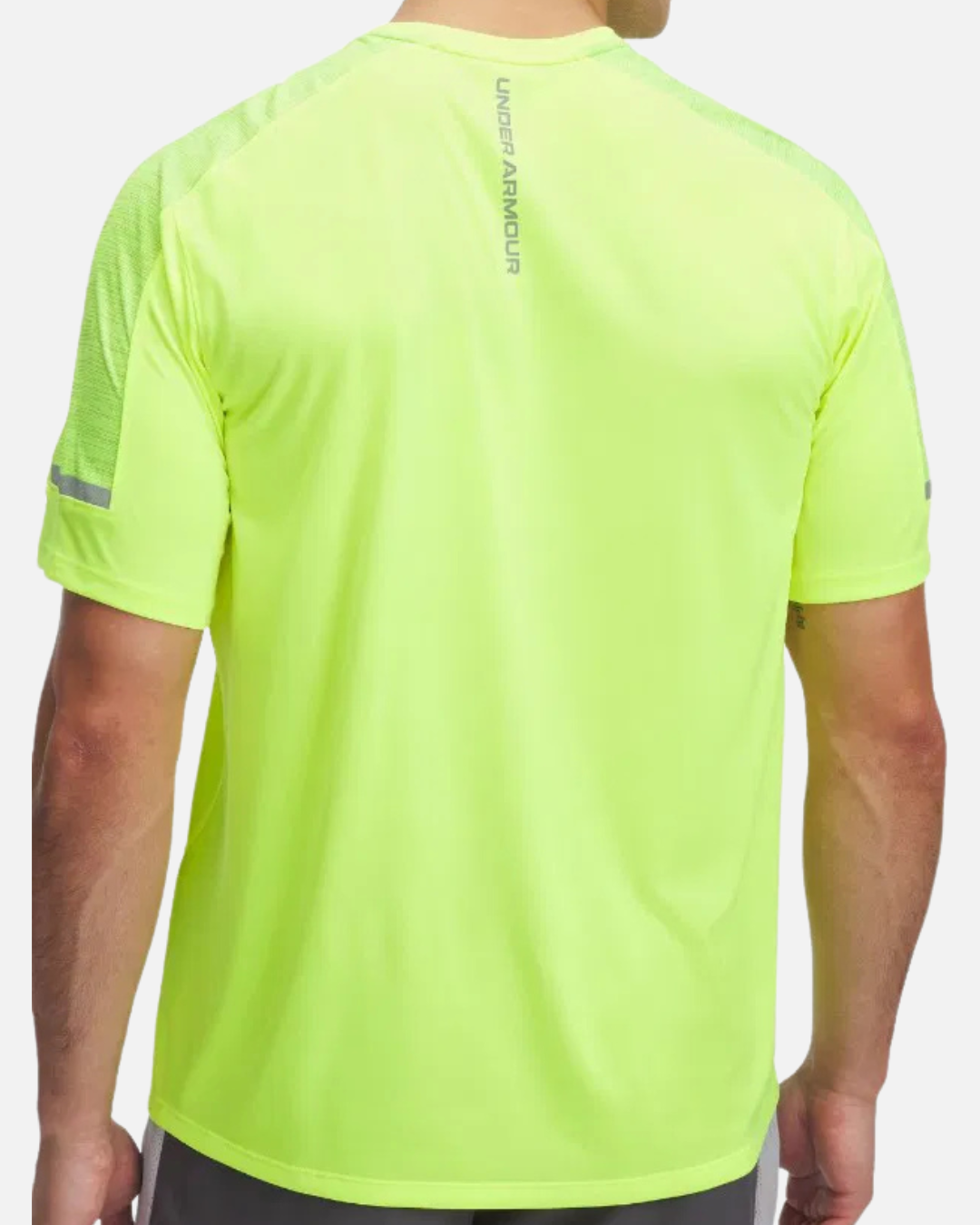 T-shirt Under Armour Tech Utility Sleeve - Jaune