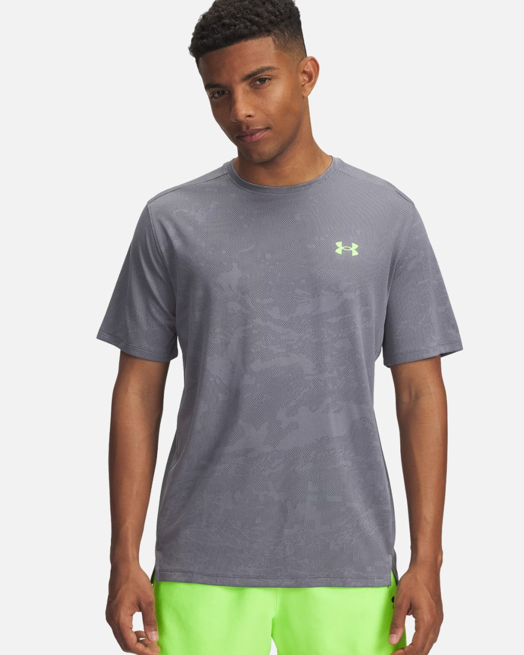 T-shirt Under Armour Tech Vent Jacquard - Gris