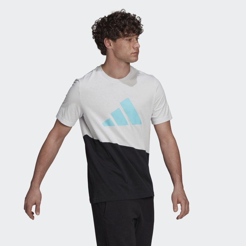 T-shirt Adidas Graphic - Blanc/Noir