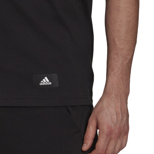 T-shirt Adidas Sportswear 3 Stripes - Noir
