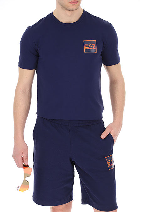 T-shirt Emporio Armani EA7 - Bleu