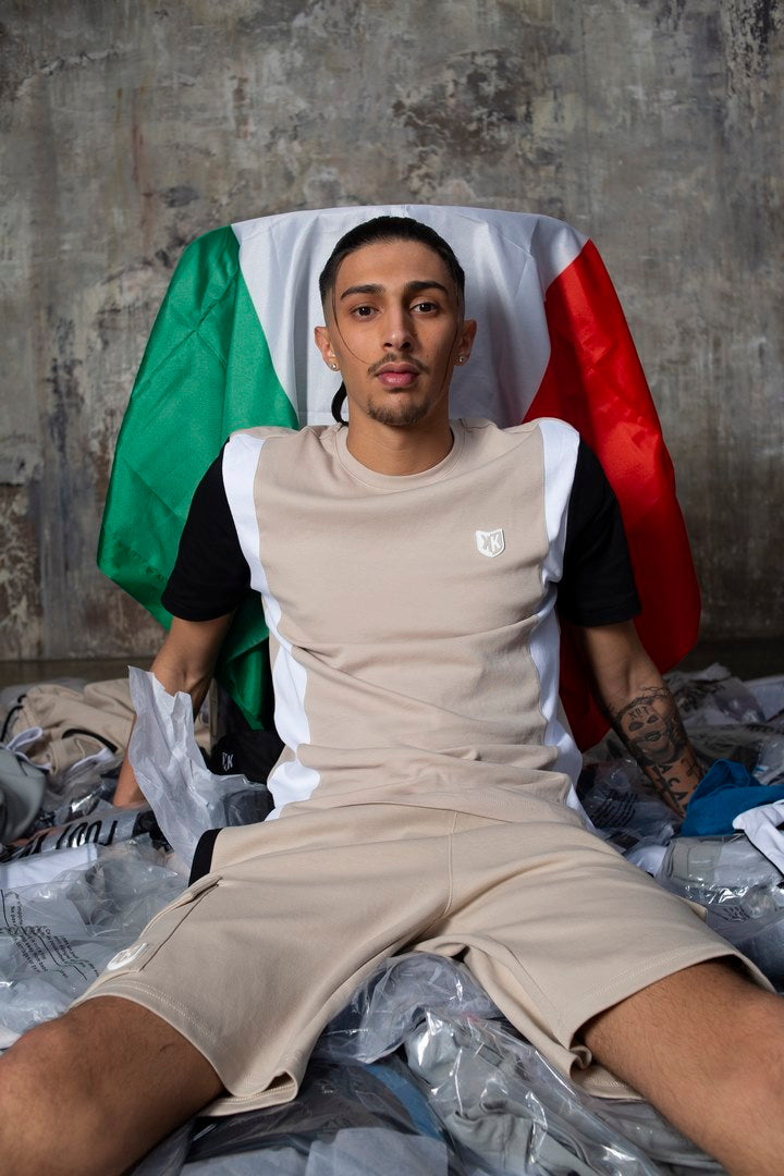 T-shirt FK Canto - Beige/Blanc/Noir