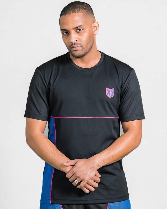 T-Shirt FK Mesh - Noir/Bleu/Violet