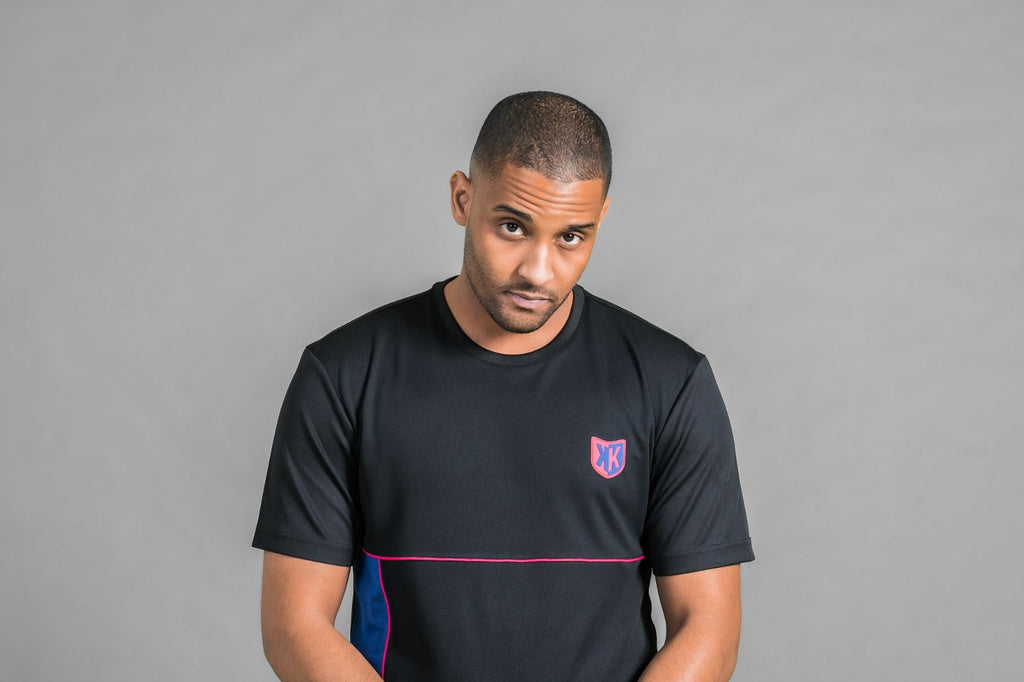 T-Shirt FK Mesh - Noir/Bleu/Violet