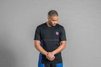 T-Shirt FK Mesh - Noir/Bleu/Violet