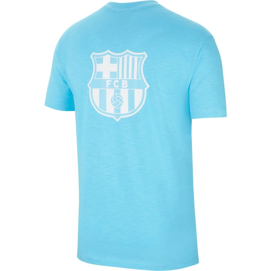 T-shirt Nike Sportswear FC Barcelone - Bleu