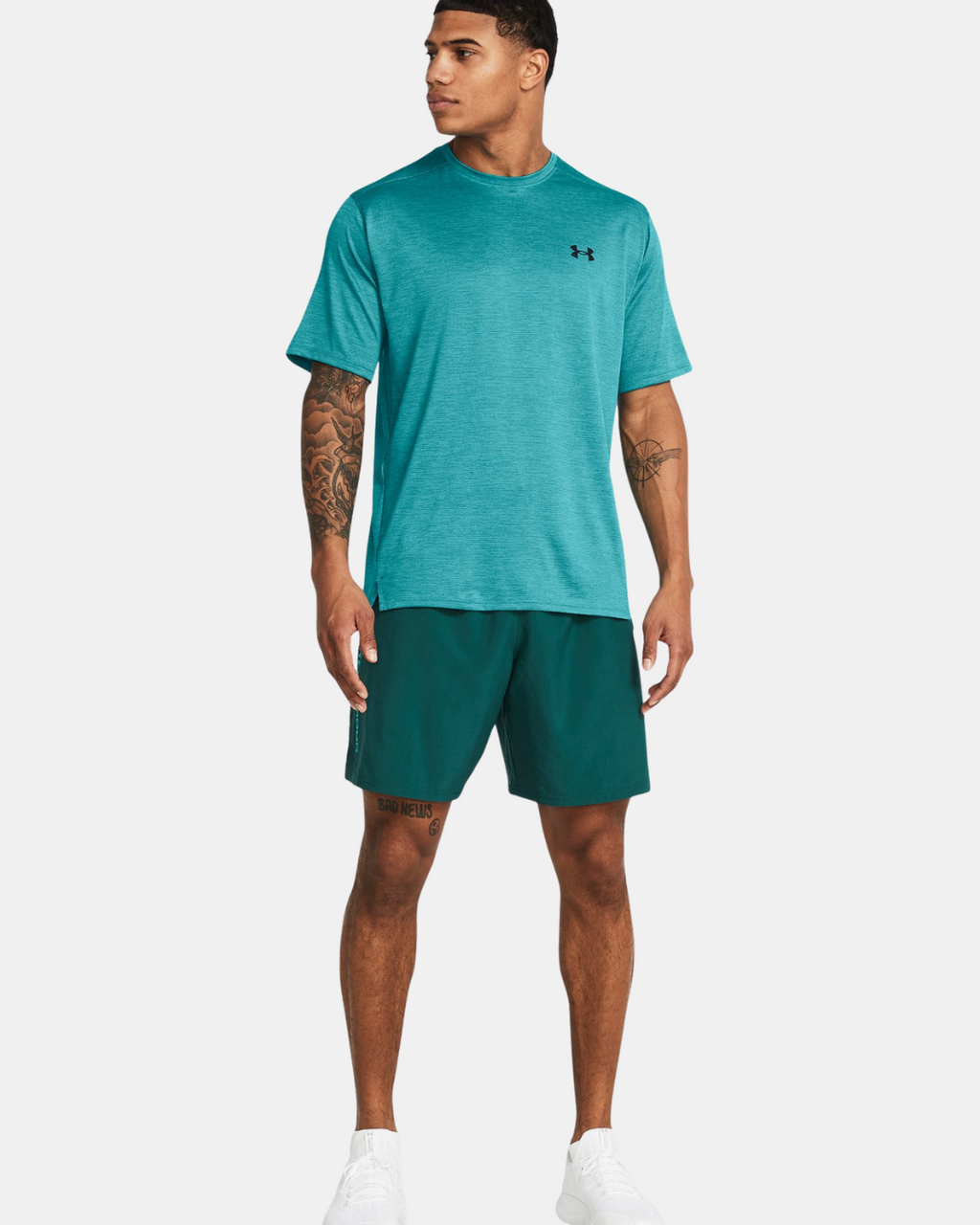 Short Under Armour Woven Wordmark - Vert