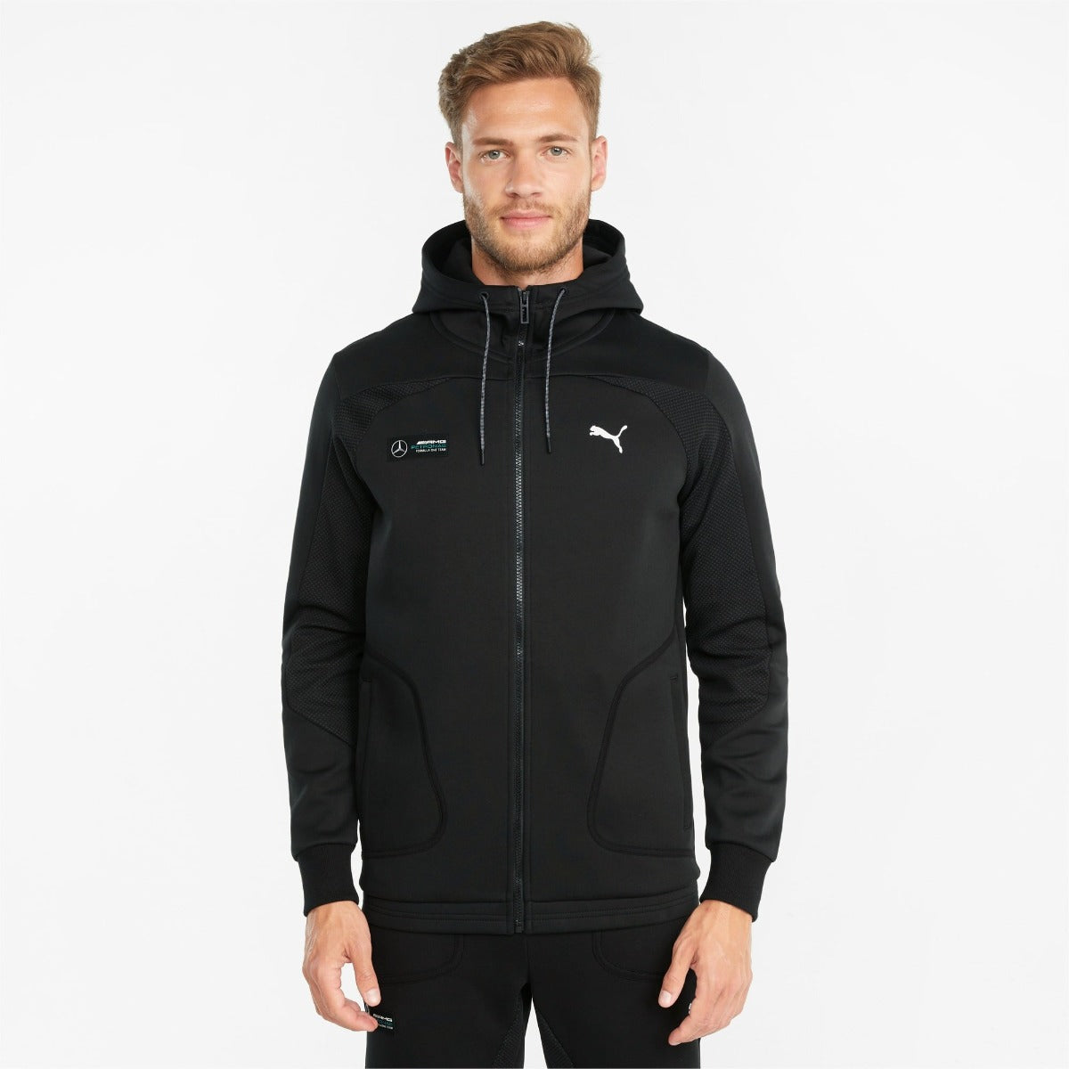 Veste à capuche Puma Mercedes F1- Noir