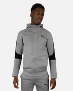 Veste à capuche Puma Evostripe - Gris/Noir