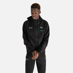 Veste à capuche Puma Mercedes - Noir/Bleu/Blanc
