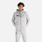 Veste à capuche Puma Mercedes - Gris/Bleu/Noir