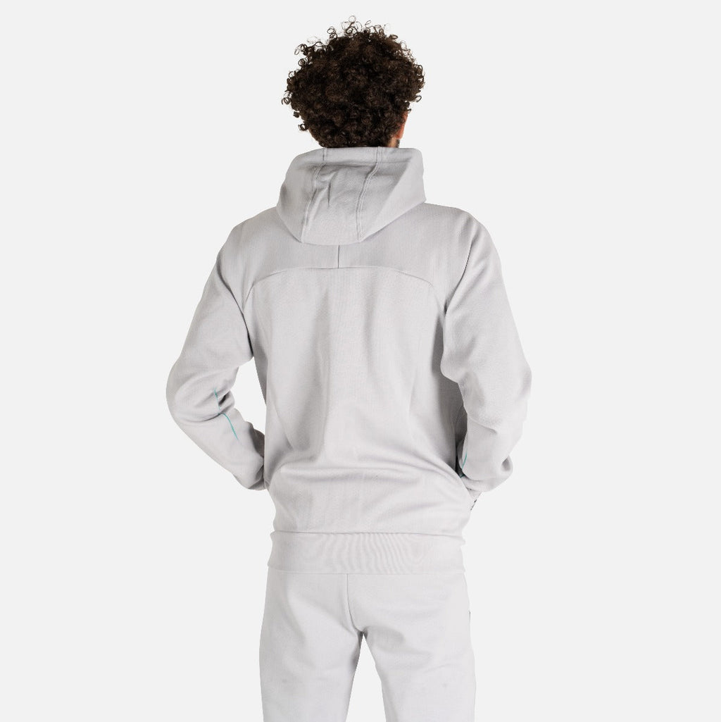 Veste à capuche Puma Mercedes - Gris/Bleu/Noir