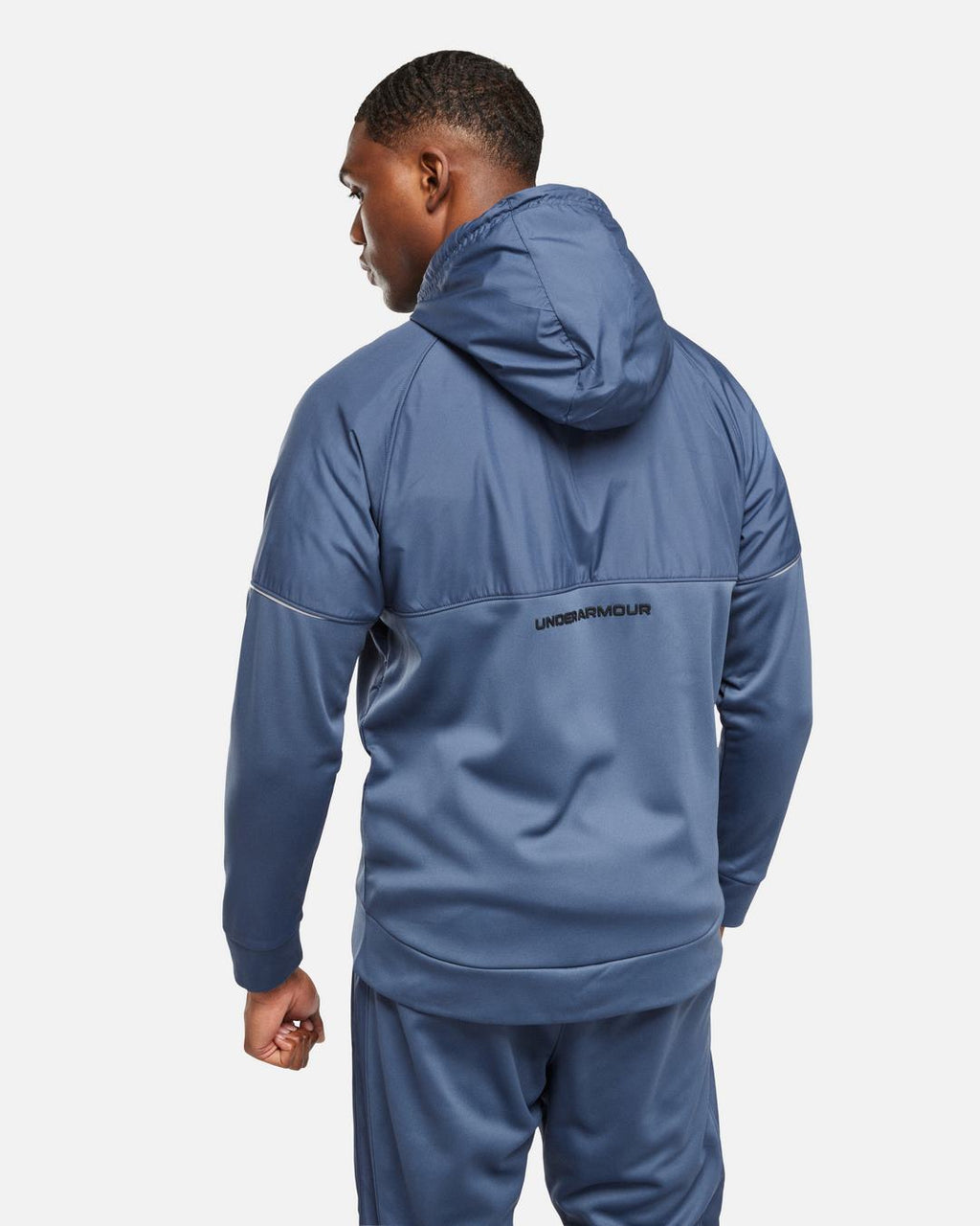 Veste à capuche Under Armour Running Fleece Storm - Bleu