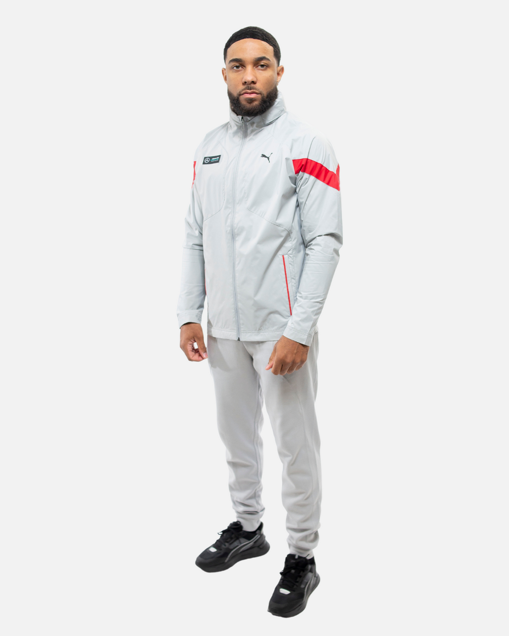 Veste Coupe-Vent Puma Mercedes AMG - Gris