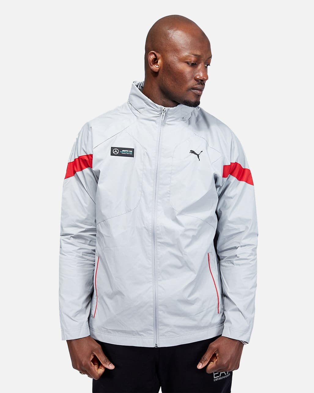 Veste Coupe-Vent Puma Mercedes AMG - Gris