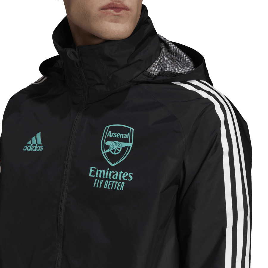 Veste Arsenal Imperméable - Noir/Vert