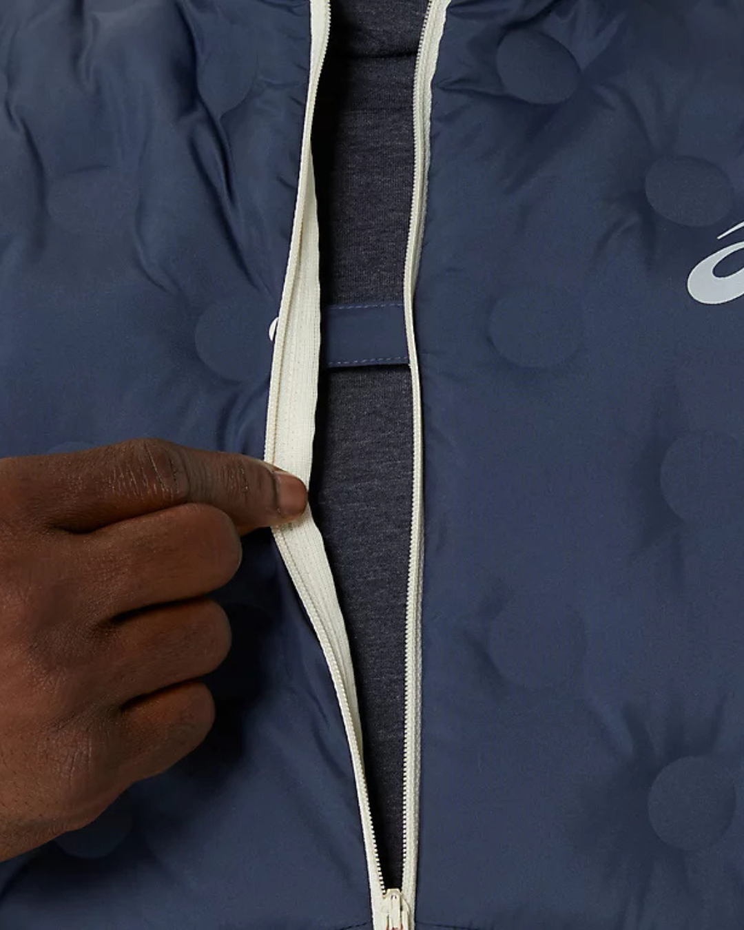 Veste Asics Running Road Packable - Bleu