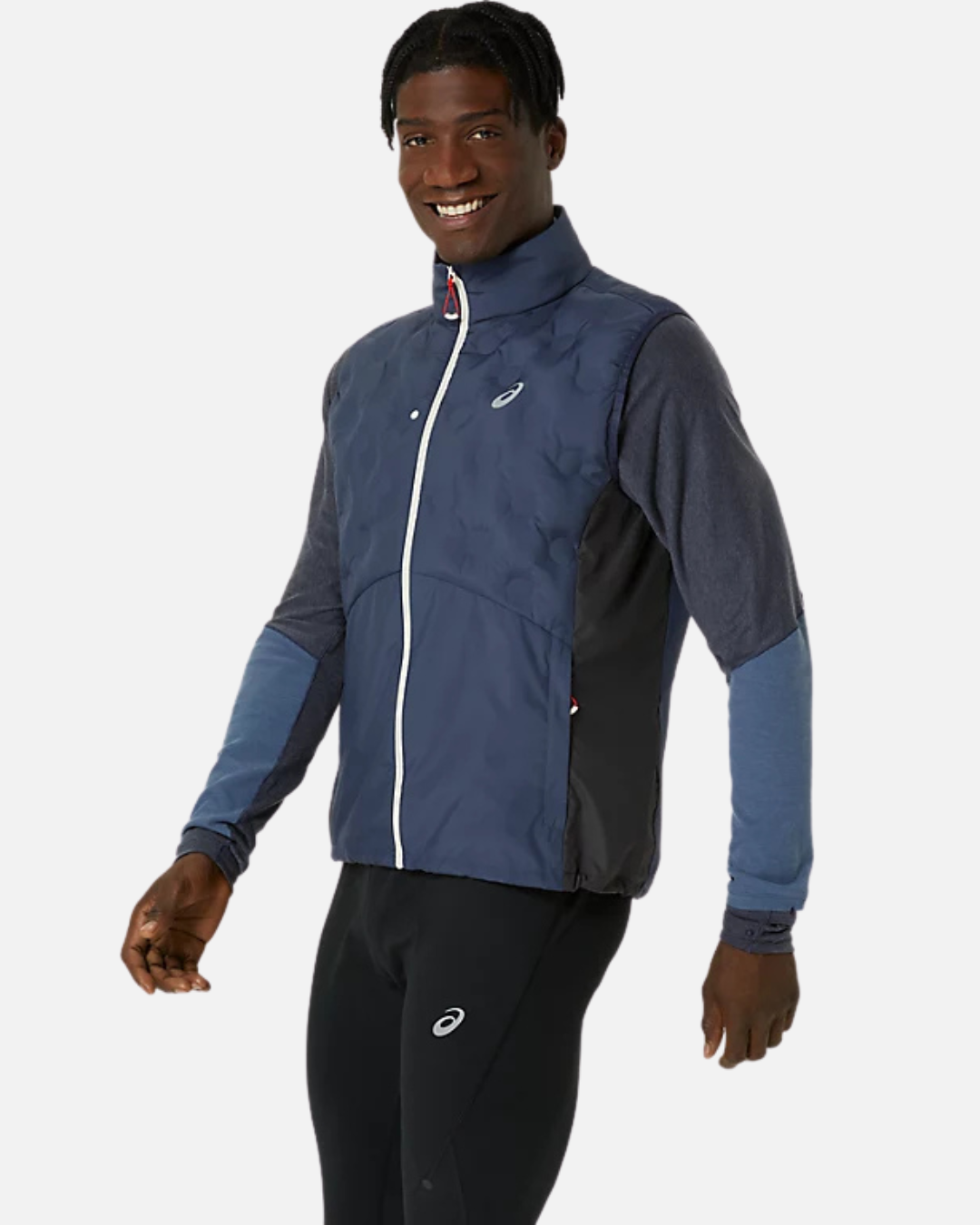 Veste Asics Running Road Packable - Bleu