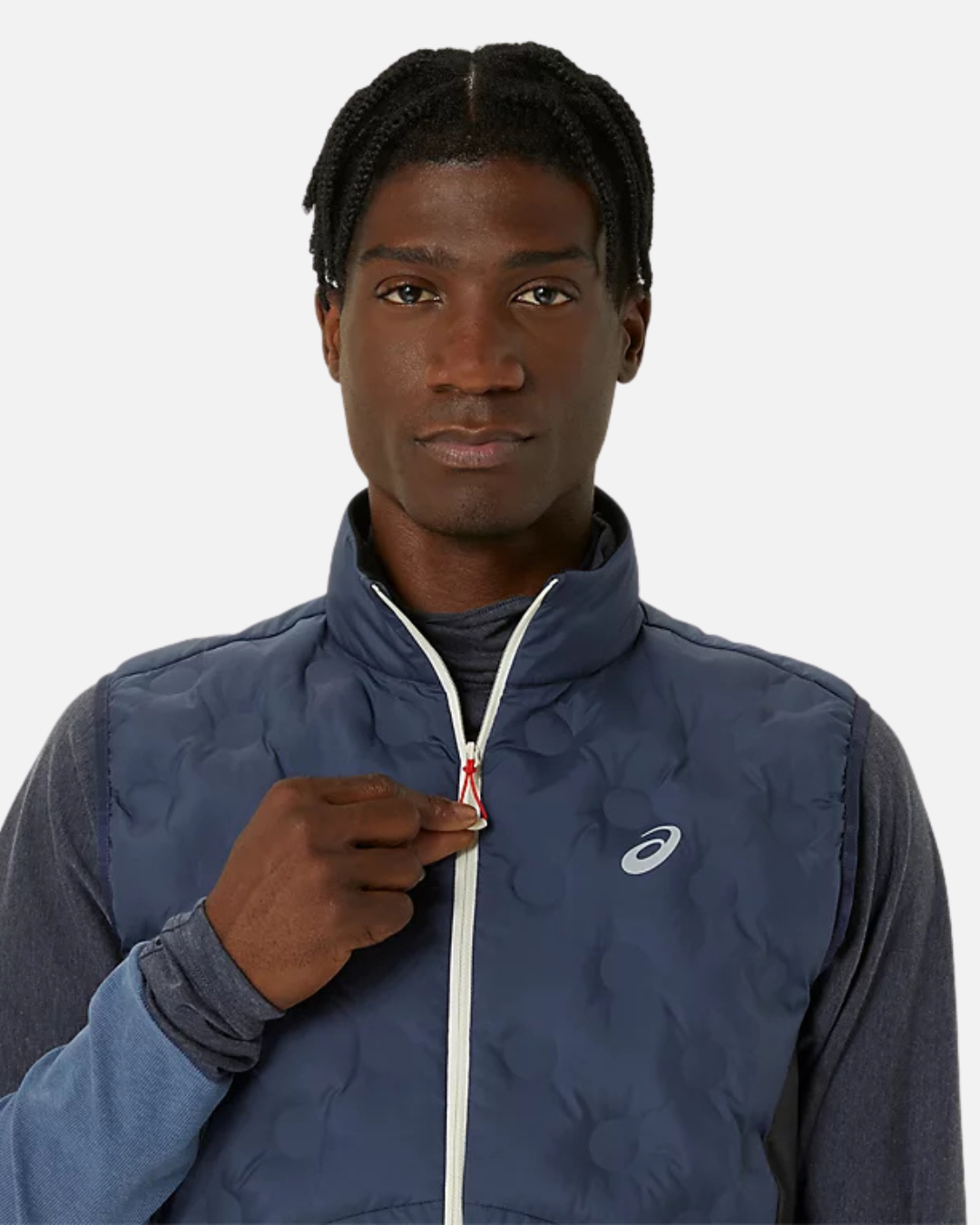 Veste Asics Running Road Packable - Bleu