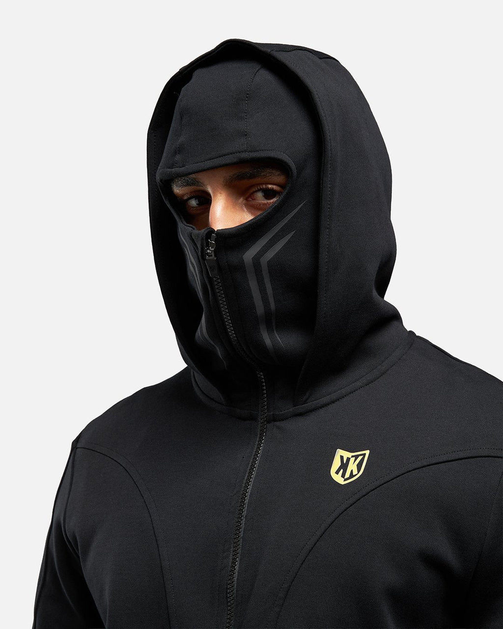 Veste avec Cagoule Intégrée FK Banks - Noir
