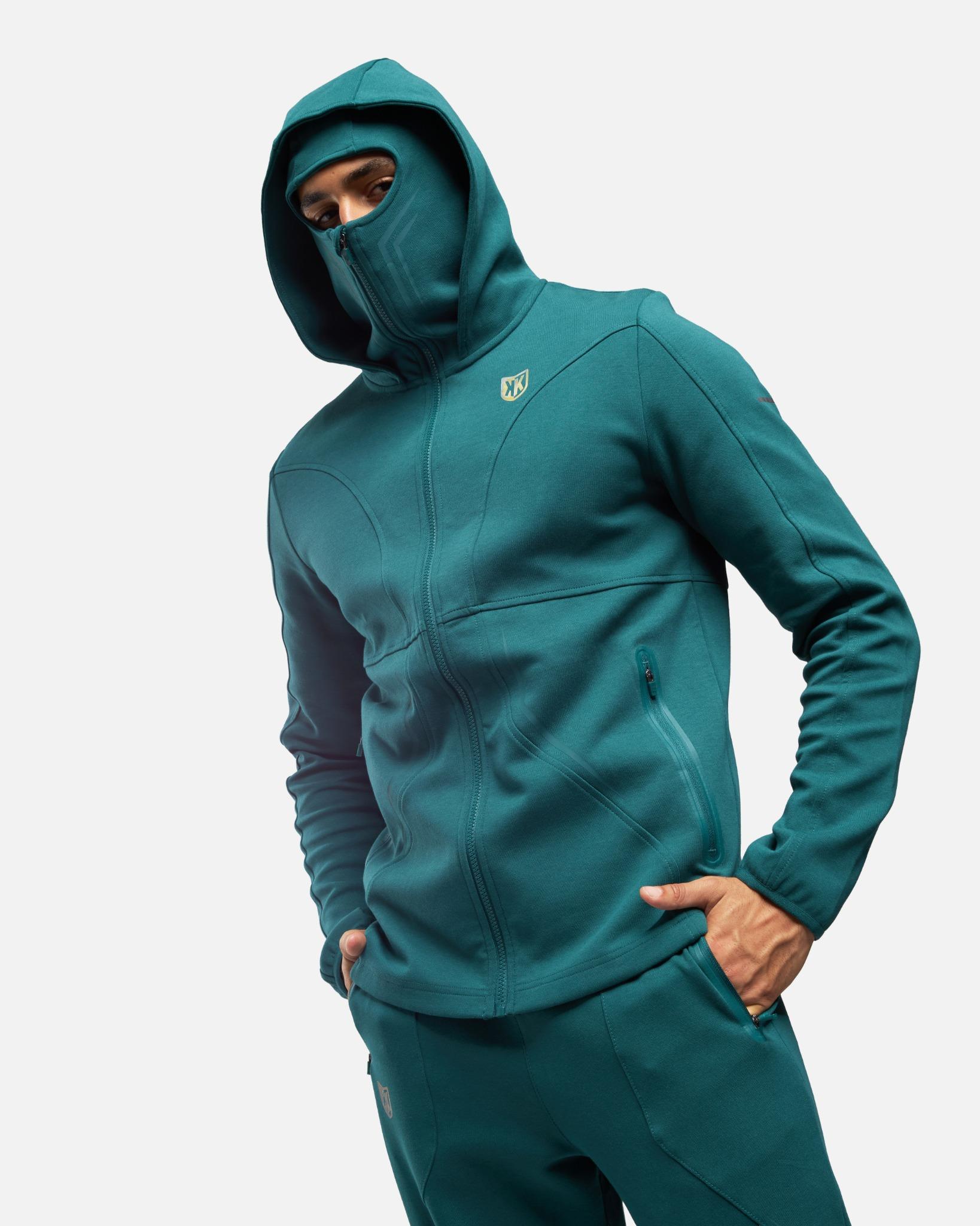 Veste avec Cagoule Intégrée FK Banks - Vert