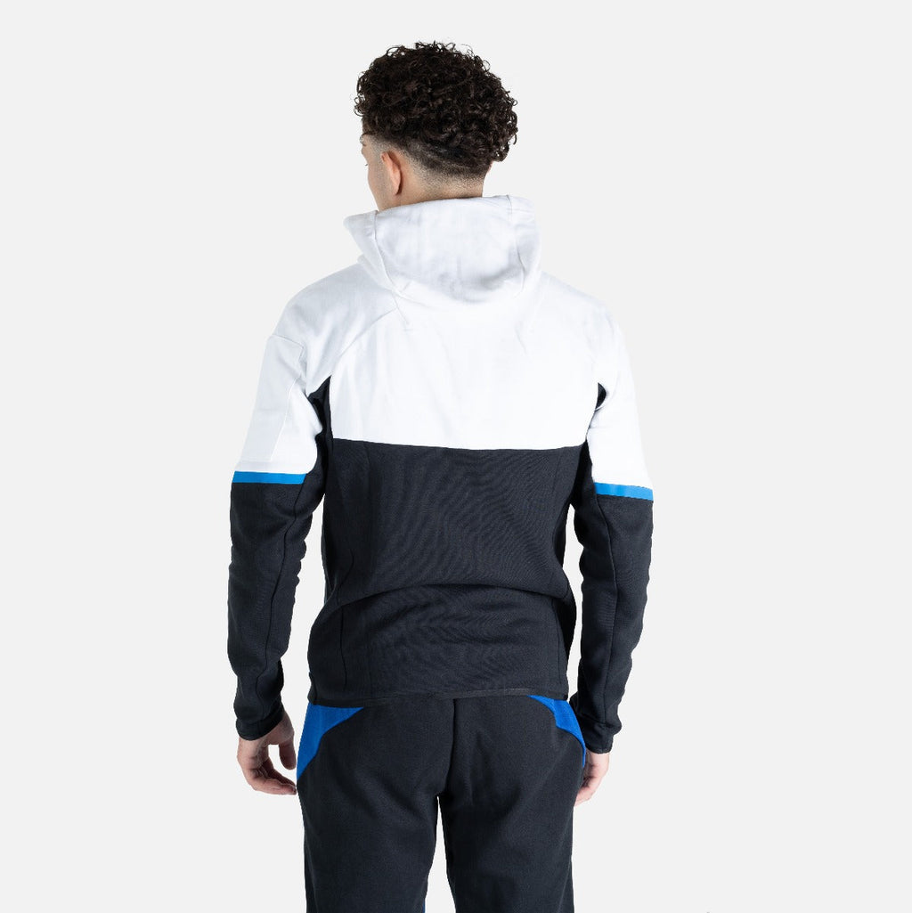 Veste à capuche Adidas Designed For Gameday  - Noir/Blanc/Bleu