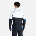 Veste à capuche Adidas Designed For Gameday  - Noir/Blanc/Bleu