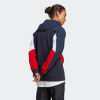 Veste à capuche Adidas Essentials Colorblock - Bleu/Blanc/Rouge