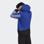 Veste Capuche Adidas Sportswear Colorblock - Bleu/Noir